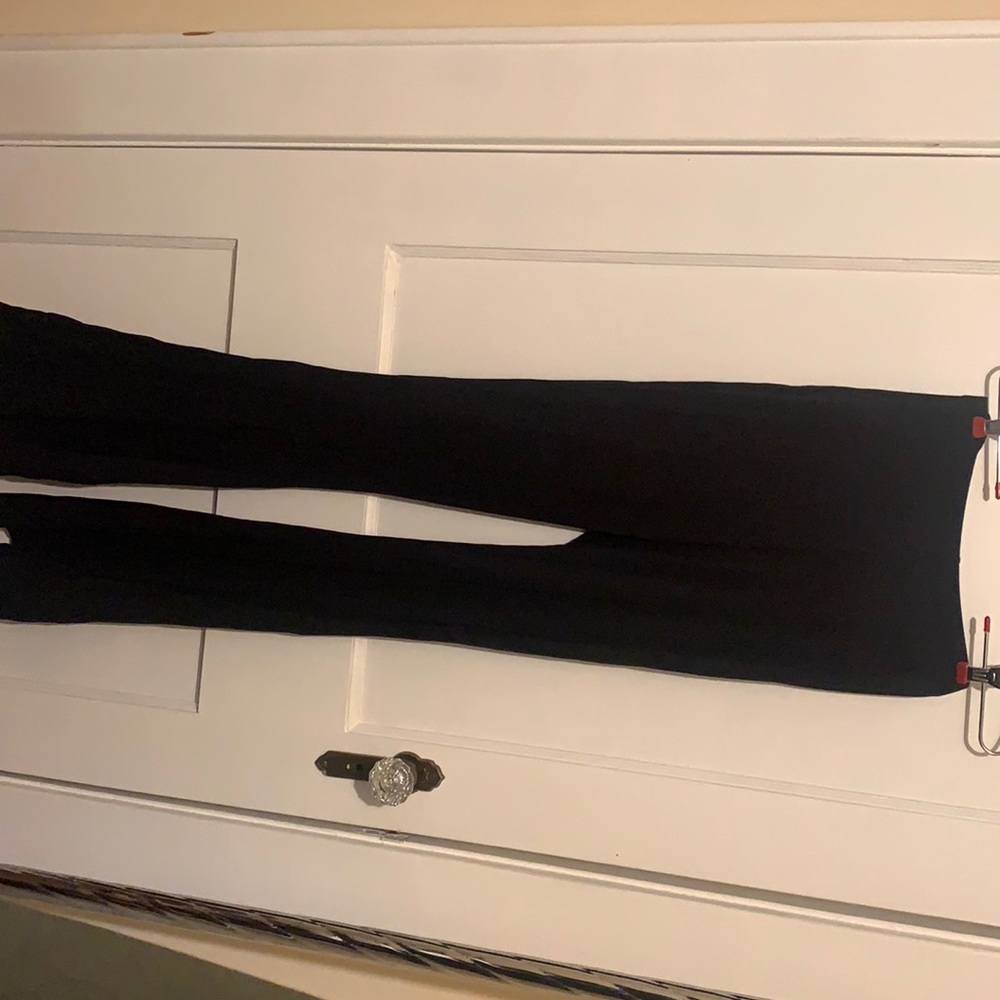 Black flowy pants